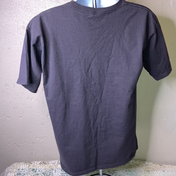 Brixton Mfg. Company Shirt Tee Top Short Sleeve Sz L Black - Picture 4 of 5